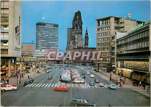 Cartes postales moderne Berlin Gedachtnis Kirche und Europa Center