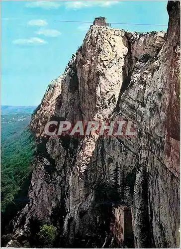 Cartes postales moderne La Sainte Baume Var La Grotte et le Saint Pilon
