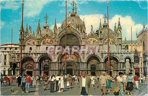 Cartes postales moderne Venezia Basilica di S Marco