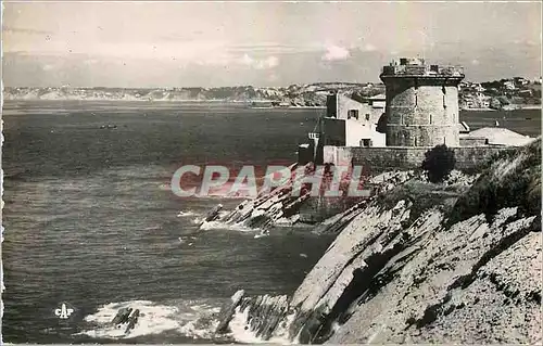 Moderne Karte St Jean de Luz Les Falaises et le Fort