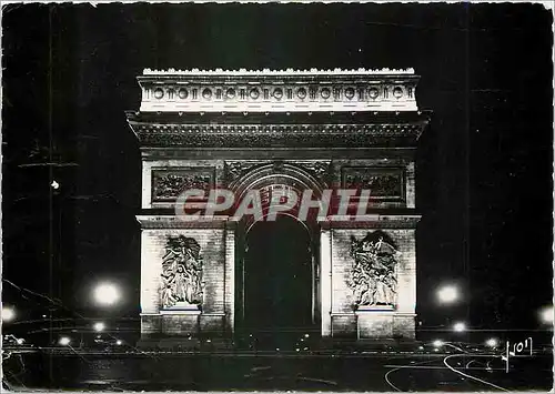 Cartes postales moderne Paris L'Arc de Triomphe