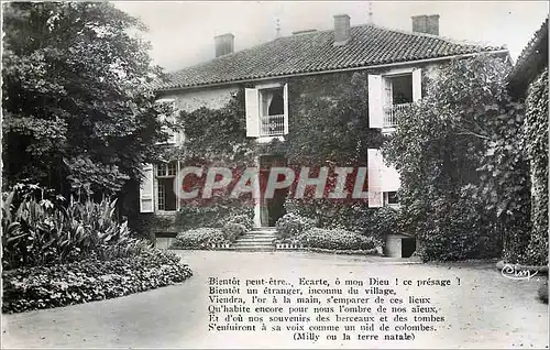 Cartes postales moderne Souvenirs de Lamartine Milly Lamartine Maison de Lamartine