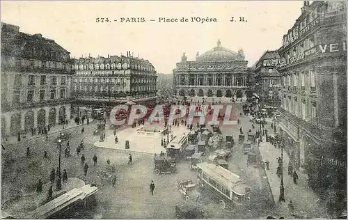 Cartes postales Paris Place de l'Opera