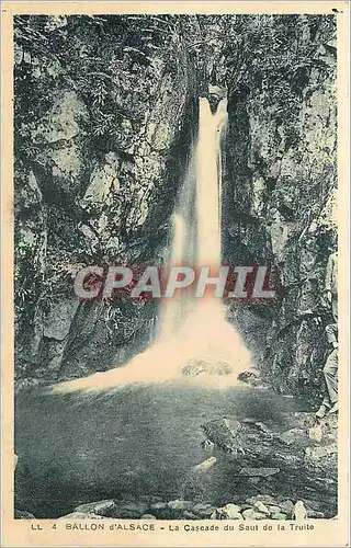 Cartes postales Ballon d'Alsace La Cascade du Saut de la Truite