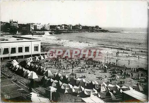 Moderne Karte Royan-Pontati lac Vue g�n�rale de la plage La Pointe Sud