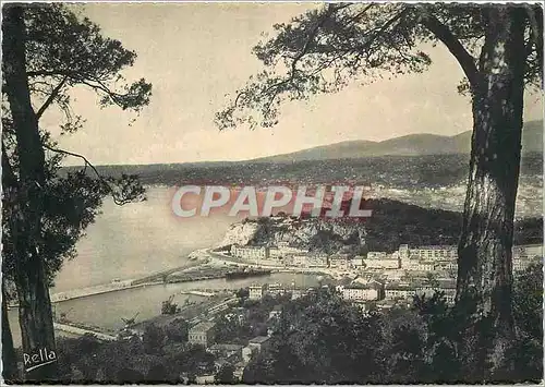 Cartes postales moderne La cote d'Azur Nice Vue d'ensemble depuis le Mont Boron