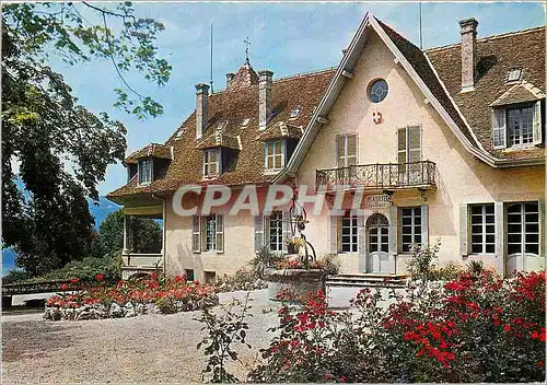 Moderne Karte Environs d'Aix les Bains (Savoie) la Mairie de Tresserve