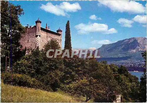 Cartes postales moderne Chateau de Boudeaux dans son cadre de verdure Mt Revard et le lac du Bourget