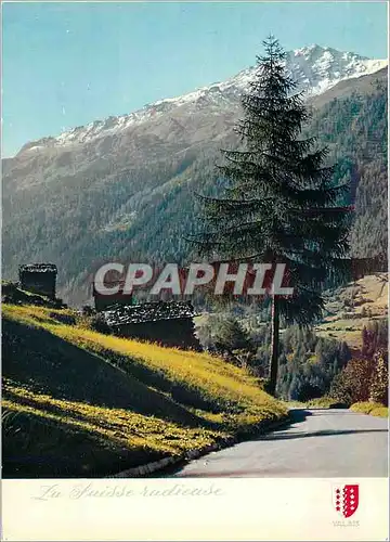 Cartes postales moderne La suisse Radieuse Paysage du val d'Herens