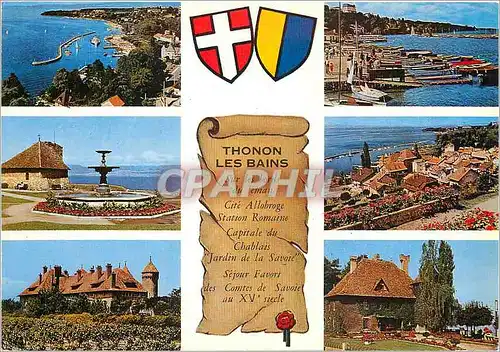 Cartes postales moderne Tholon les Bains