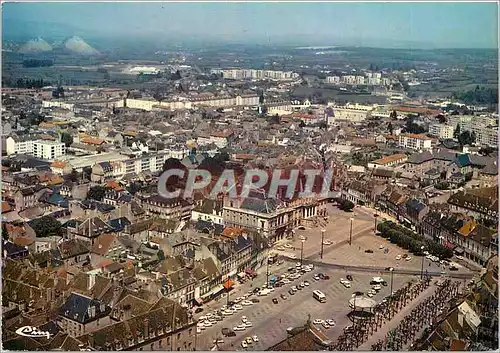 Cartes postales moderne Autun ( S et L) Vue aerienne place du champ de mars