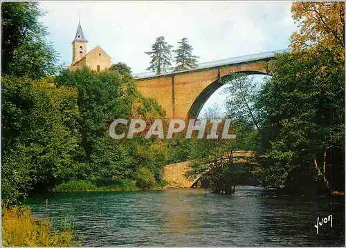 Moderne Karte Environs de Vezelay (Yonne) Vallee de la Cure a Pierre Perthuis