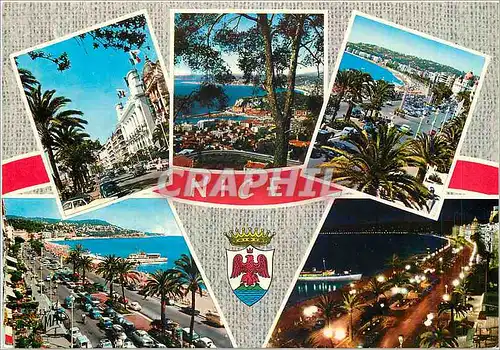 Cartes postales moderne La cote d'Azur Nice La Promenade des Anglais vue gnerale de la Baie des Anges