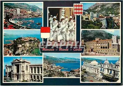 Cartes postales moderne Souvenir de Princopaute de Monaco