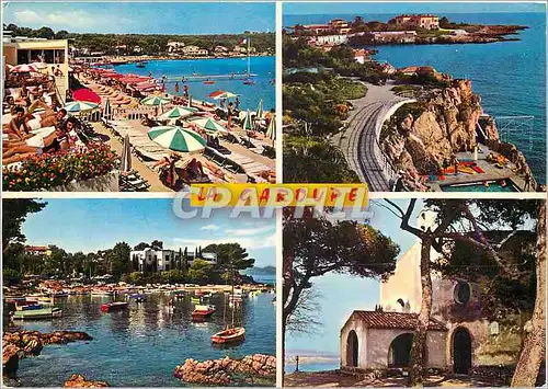 Cartes postales moderne Cote d'Azur souvenir de la Garoupe