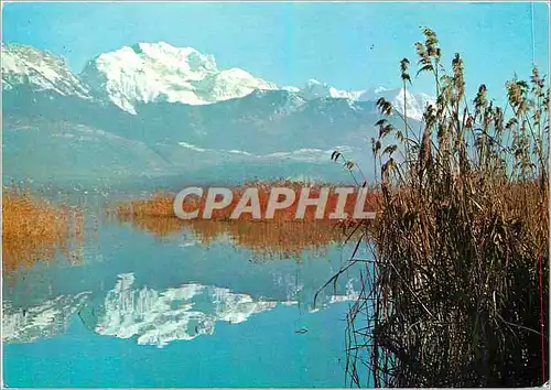 Cartes postales moderne Lac d'Annecy le Miroir de la Tournette