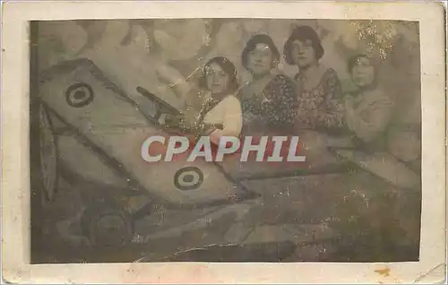 CARTE PHOTO Enfant Avion Aviation