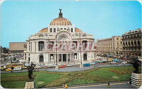 Moderne Karte Palace of Fine Arts cultural and artistic center Mexico