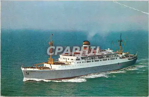 Moderne Karte Bateau Holland American Line SS Maasam