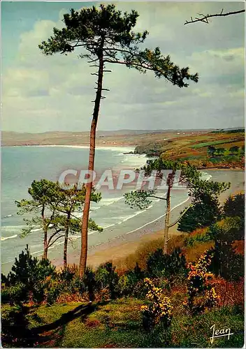 Cartes postales moderne La Bretagne Douarnenez (Finistere) la plage du RIS