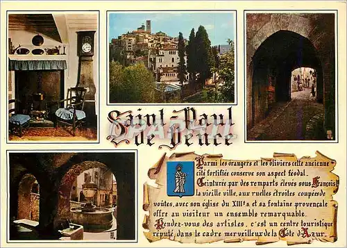 Cartes postales moderne Paysages de France Saint Paul de Vence A Mmes