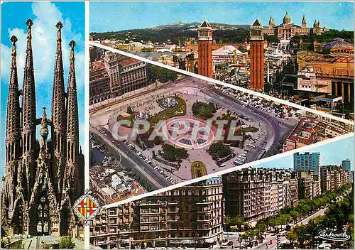 Cartes postales moderne Barcelona