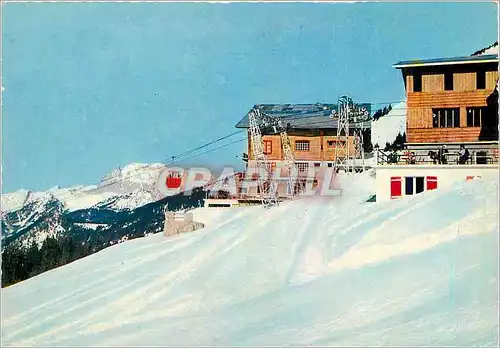 Moderne Karte Chatel (Hte Savoie) alt 1235 m Sport d'Hiver super Chatel (alt 1647 m)