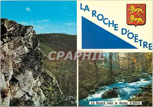 Moderne Karte La Roche d'Oetre (Orne) Lion