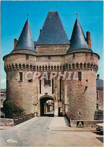Moderne Karte La Ferte Bernard (Sarthe) La Porte de ville (XVe s)