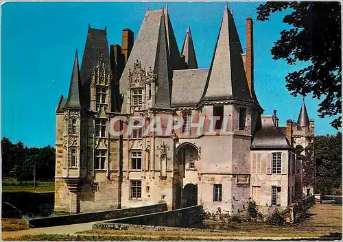 Moderne Karte Mortree (Orne) Chateau d'Oo