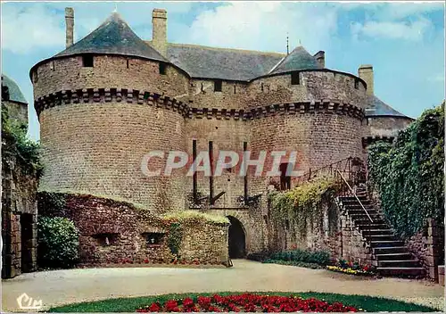 Moderne Karte Lassay L'Entree du Chateau et le Pont Levis