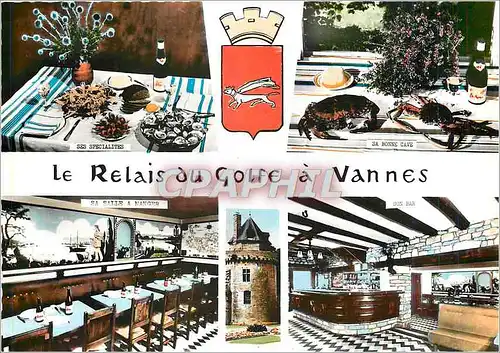 Cartes postales moderne En Bretagne Vannes Hotel Relais du Golfe dans un cadre rustique vous deguisterez des Speciakites