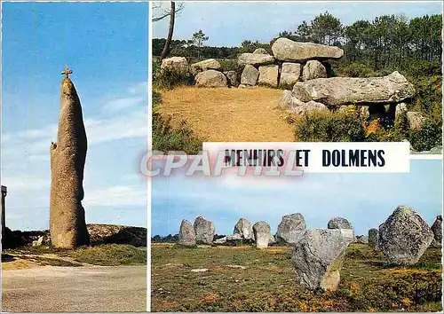 Cartes postales moderne La Bretagne Pays des Dolmens et des Menhirs