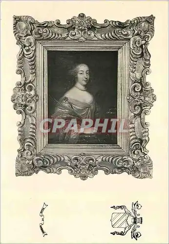 Cartes postales moderne Grignan Mussee Grignan Sevigne Portrait de la Marquise de Sevigne