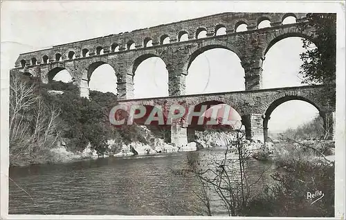 Cartes postales moderne Le Pont du Gard L'aqueduc romain