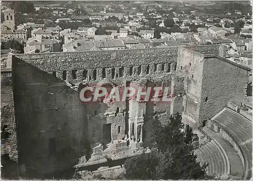 Moderne Karte Orange (Vaucluse) le Theatre Antique vu du haut de la Colline