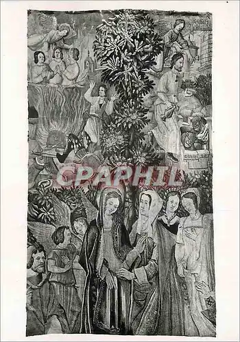 Cartes postales moderne Histoire de la vierge (Suite de 17 Tapiseries) Ateliers remois debut XVIe s la visitation