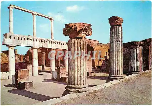 Cartes postales moderne Pompei Le forum Detail