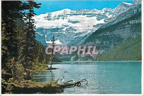 Moderne Karte Canadian Rockies Lake Louise