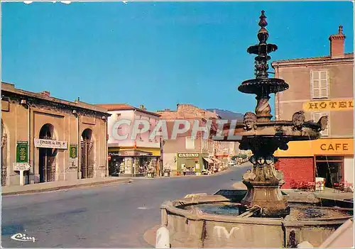 Cartes postales moderne Billlom (P de D) La Place la Fontaine la Halle