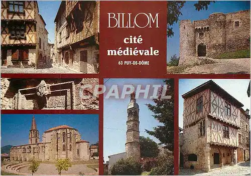 Cartes postales moderne Billlom (P de D) Cite mediavale