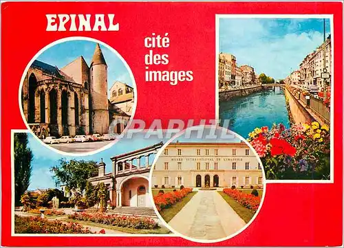 Cartes postales moderne Epinal Cite des Images