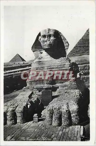 Moderne Karte Egypte Sphynx