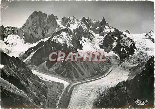 Moderne Karte Chamonix (Hte Savoie) Mer de Glace (alt 1913m)