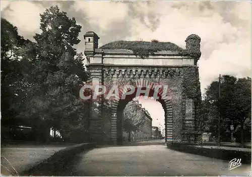 Moderne Karte Metz La Porte Serpenoise