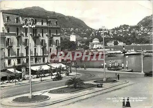 Cartes postales moderne Como Hotel Petropole suisses