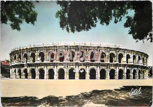 Moderne Karte Nimes La Rome