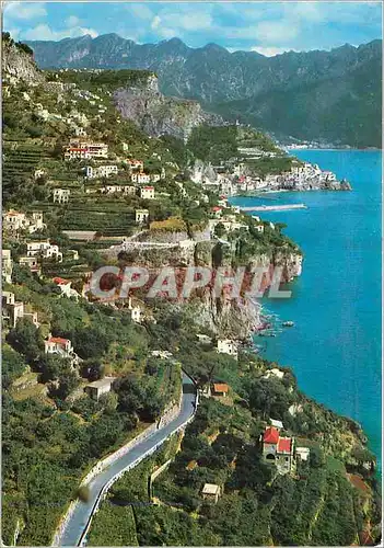 Cartes postales moderne Amalfi Rue de la cote