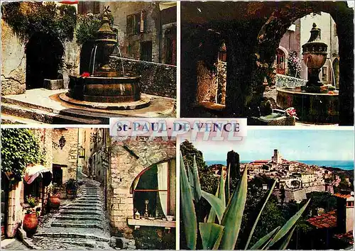 Cartes postales moderne Reflets de la Cote d'AZUR SAINT paul de Vence (A M) Cite des Peintres