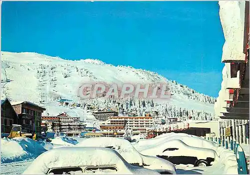Cartes postales moderne Courchevel (Savoie) La Porte de Courchevel et les Prise